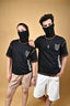 Threaded Chaos I Neon Firestorm Oversized Fit T-Shirt