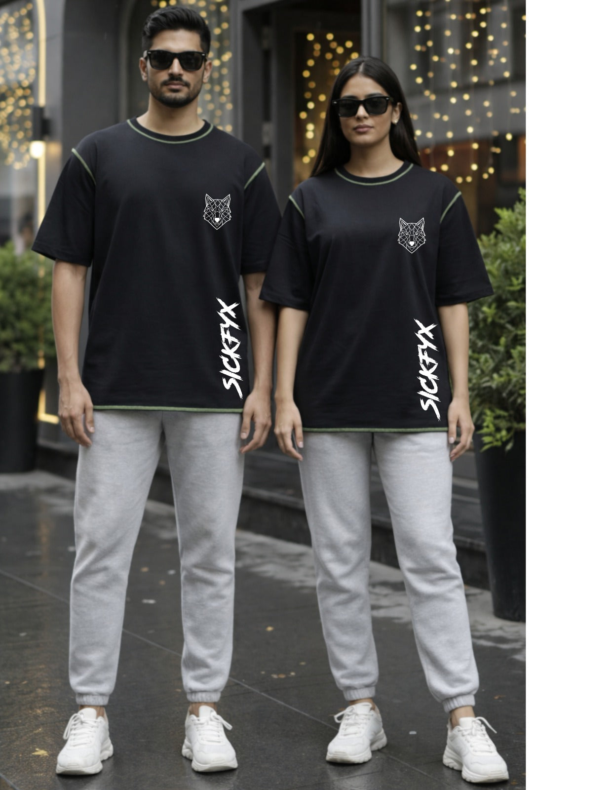 Threaded Chaos II Phantom Fade Oversized T-Shirt Main image