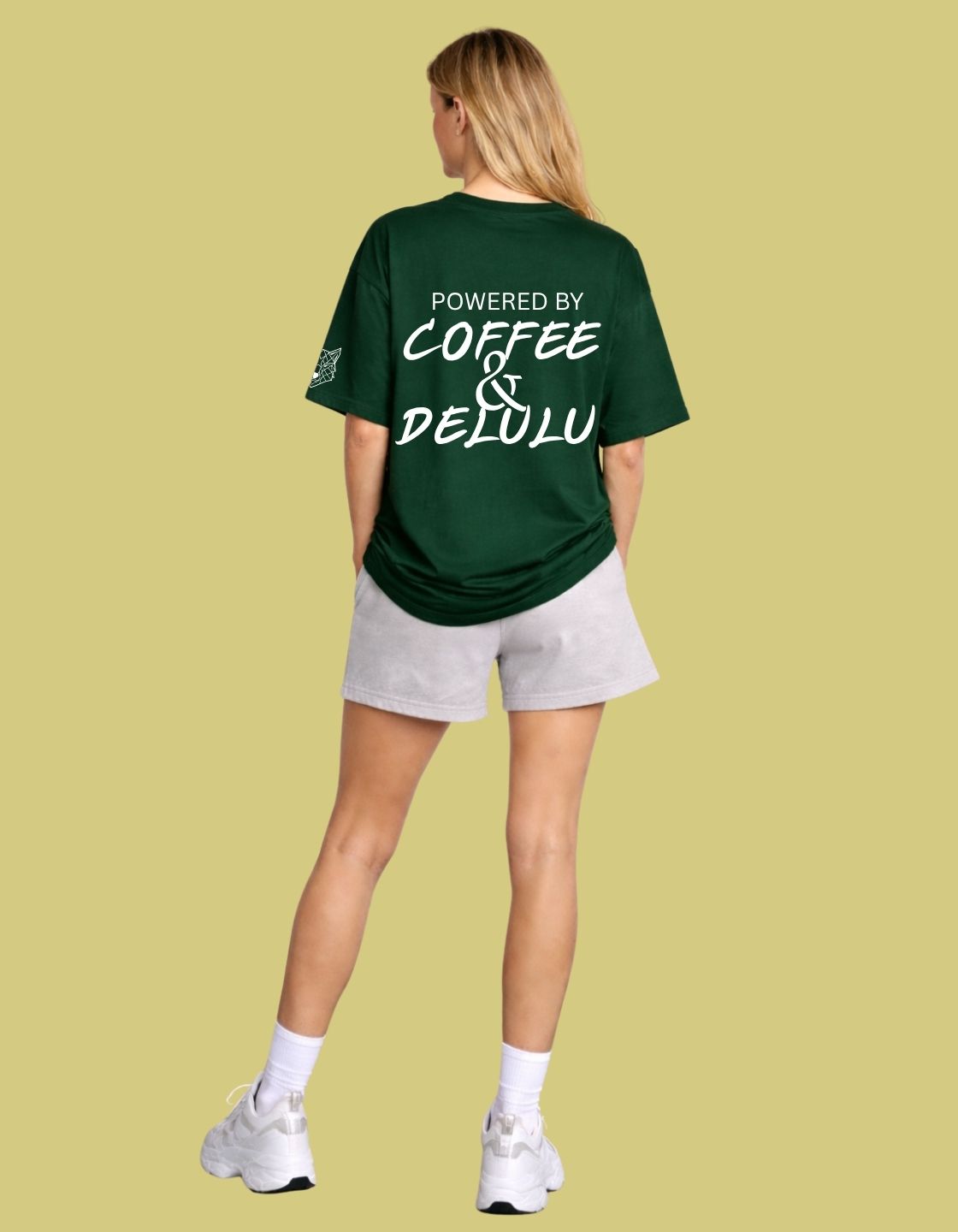 Coffee Delulu Oversized Fit T-Shirt