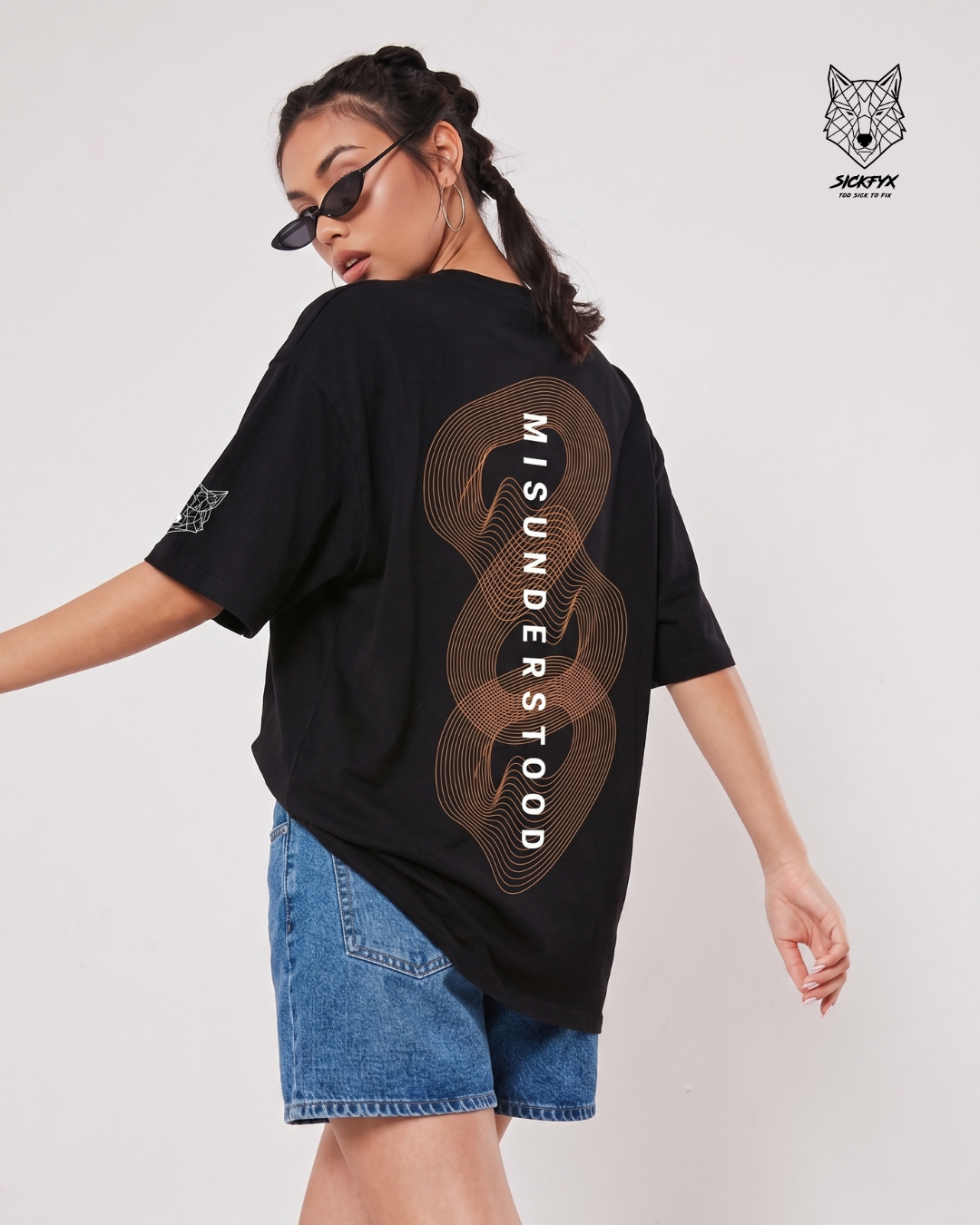 Misunderstood Mirage Oversized Fit T-Shirt Secondary image