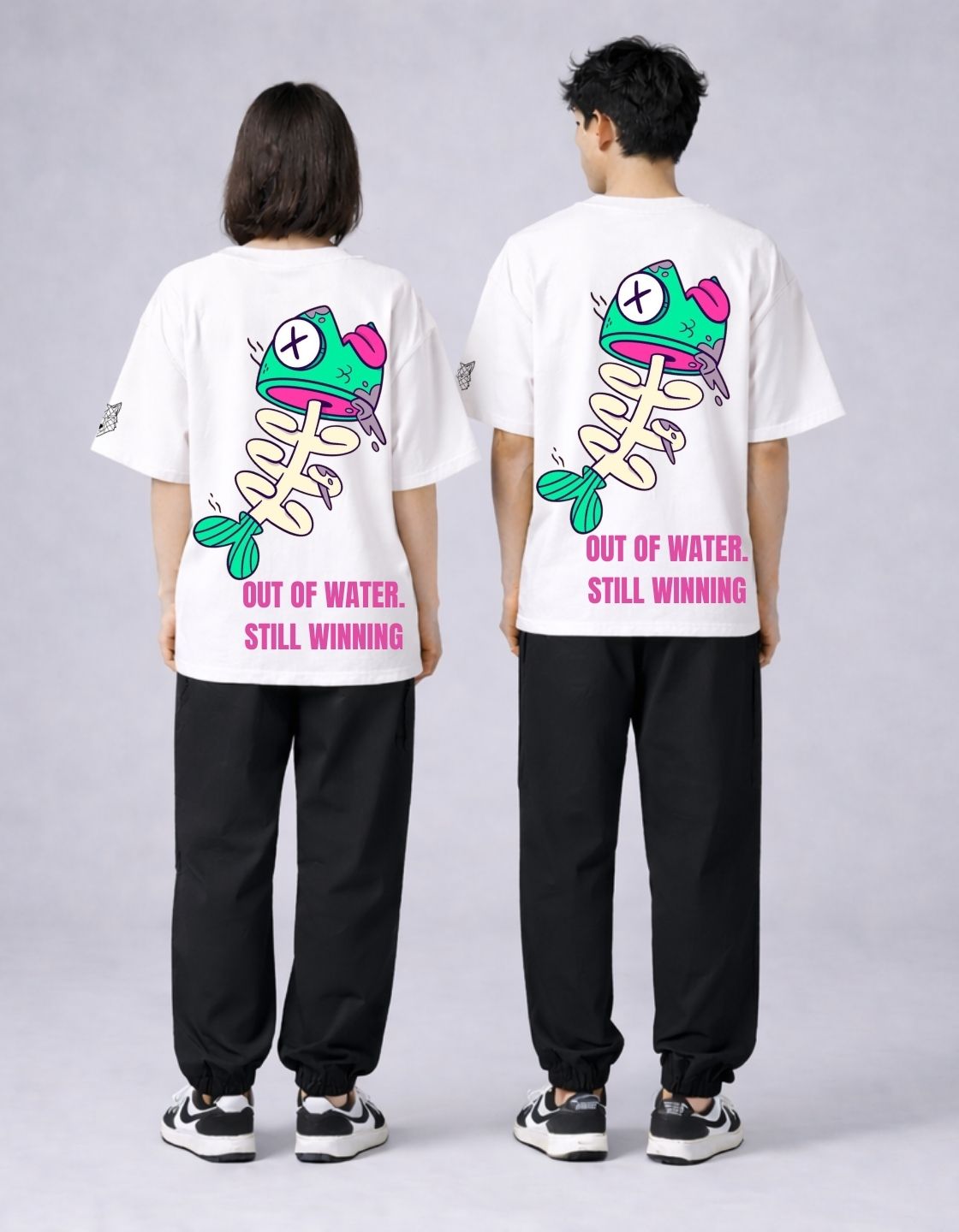 Out Of Water Oversized Fit T-Shirt Secondary image