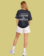 Coffee Delulu Oversized Fit T-Shirt