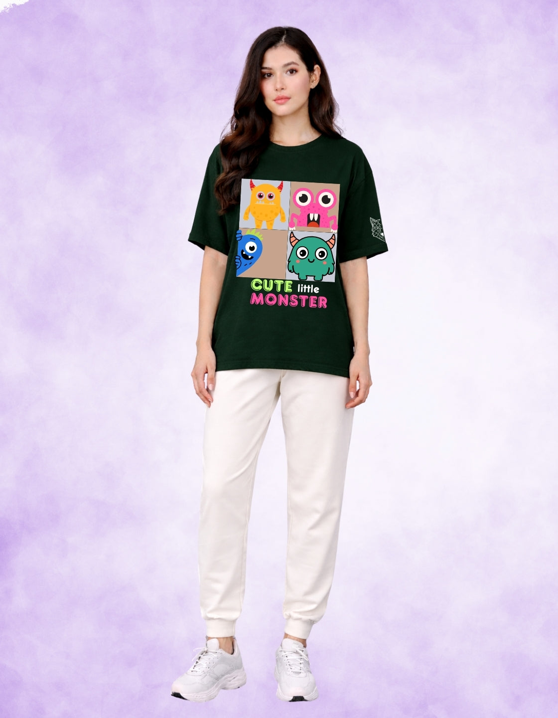 Cute Little Monsters Oversized Fit T-Shirt Secondary image