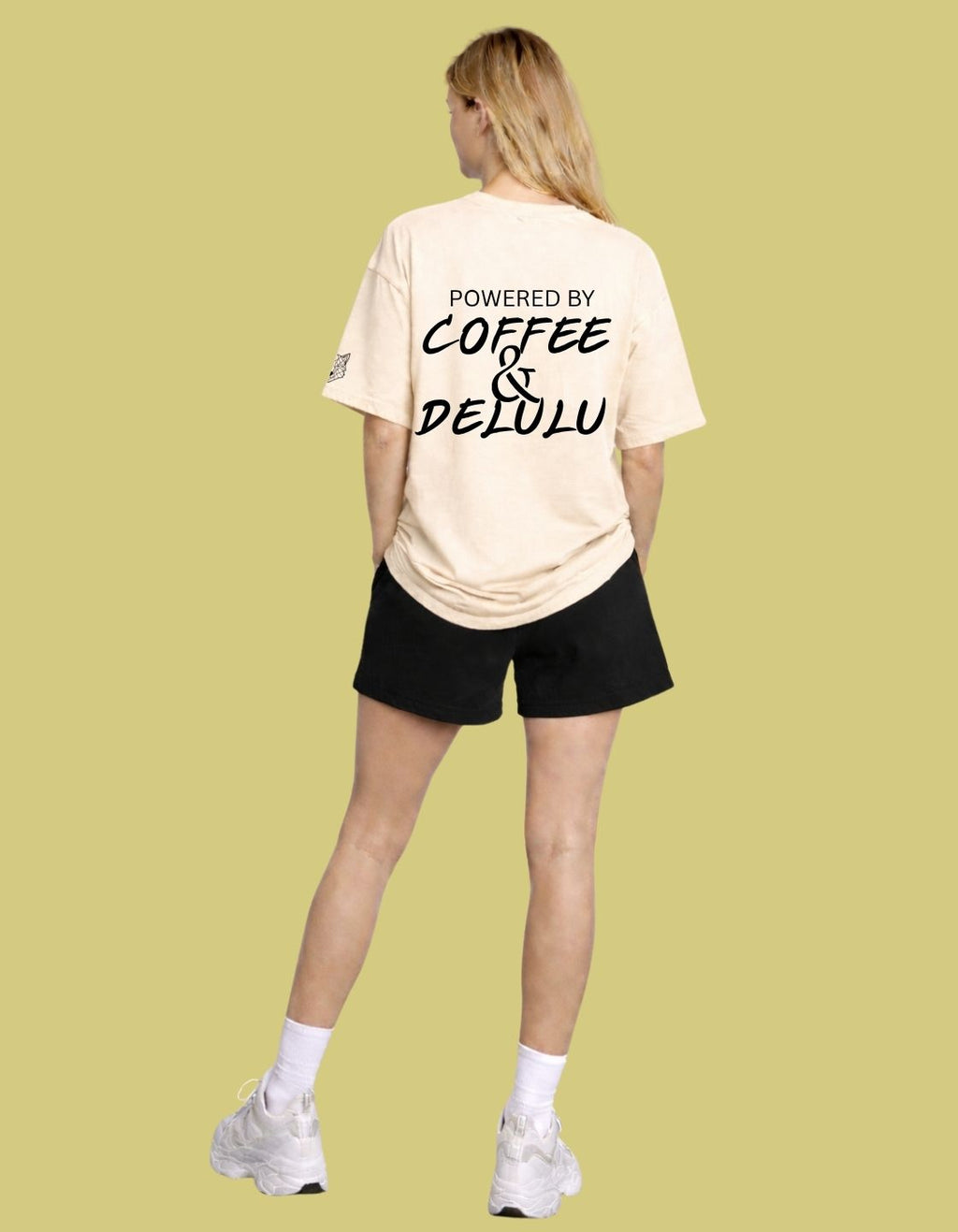 Coffee Delulu Oversized Fit T-Shirt