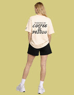 Coffee Delulu Oversized Fit T-Shirt