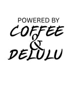 Coffee Delulu Oversized Fit T-Shirt