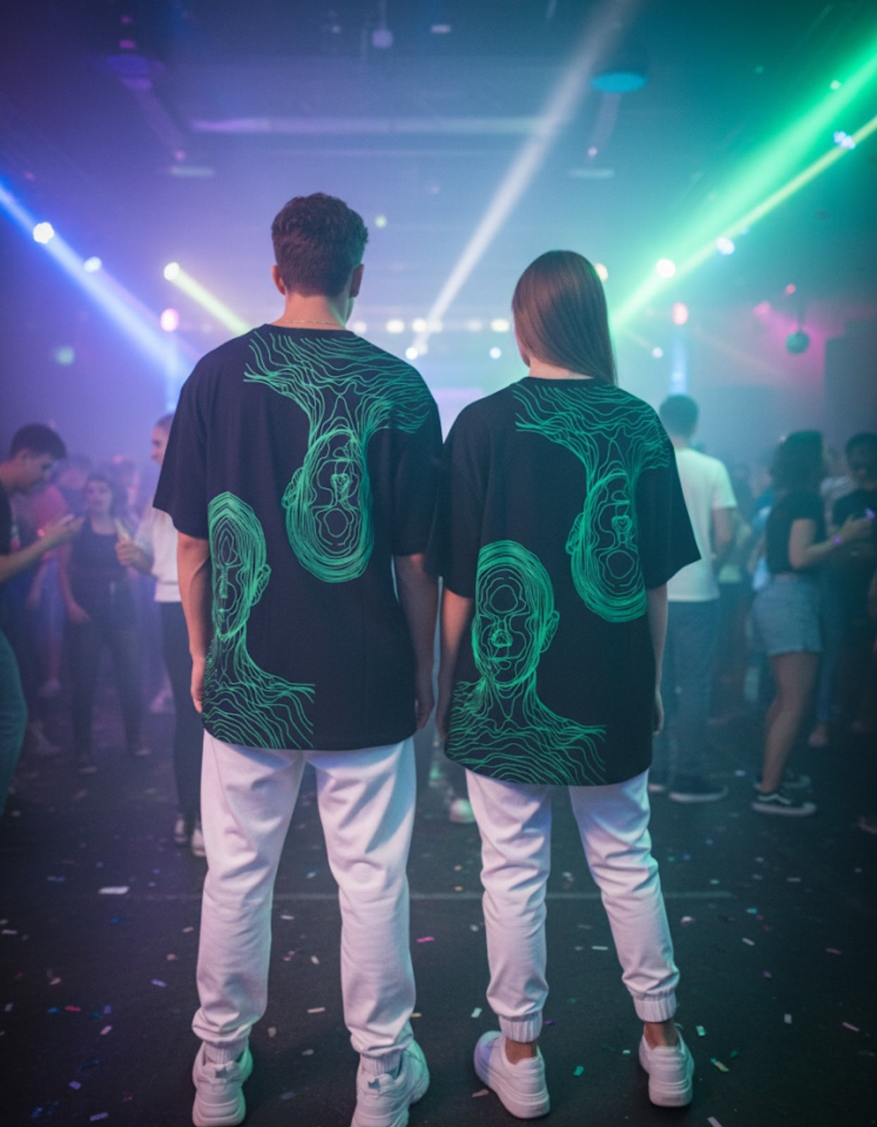 Contour Geist II Neon Surge Oversized Fit T-Shirt