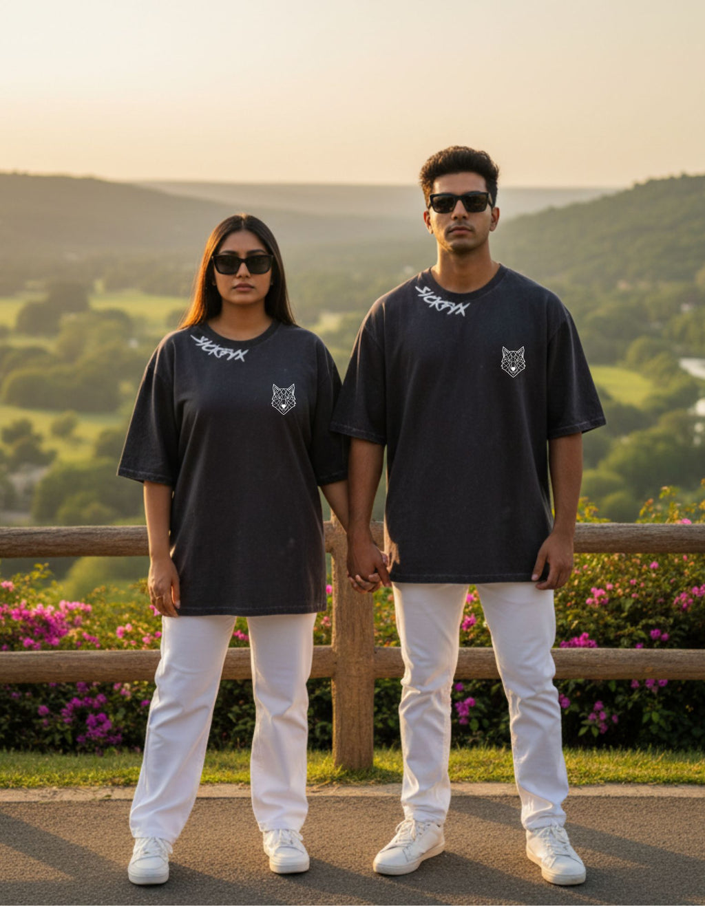 Lone Alpha II Midnight Prowl Oversized Fit T-Shirt