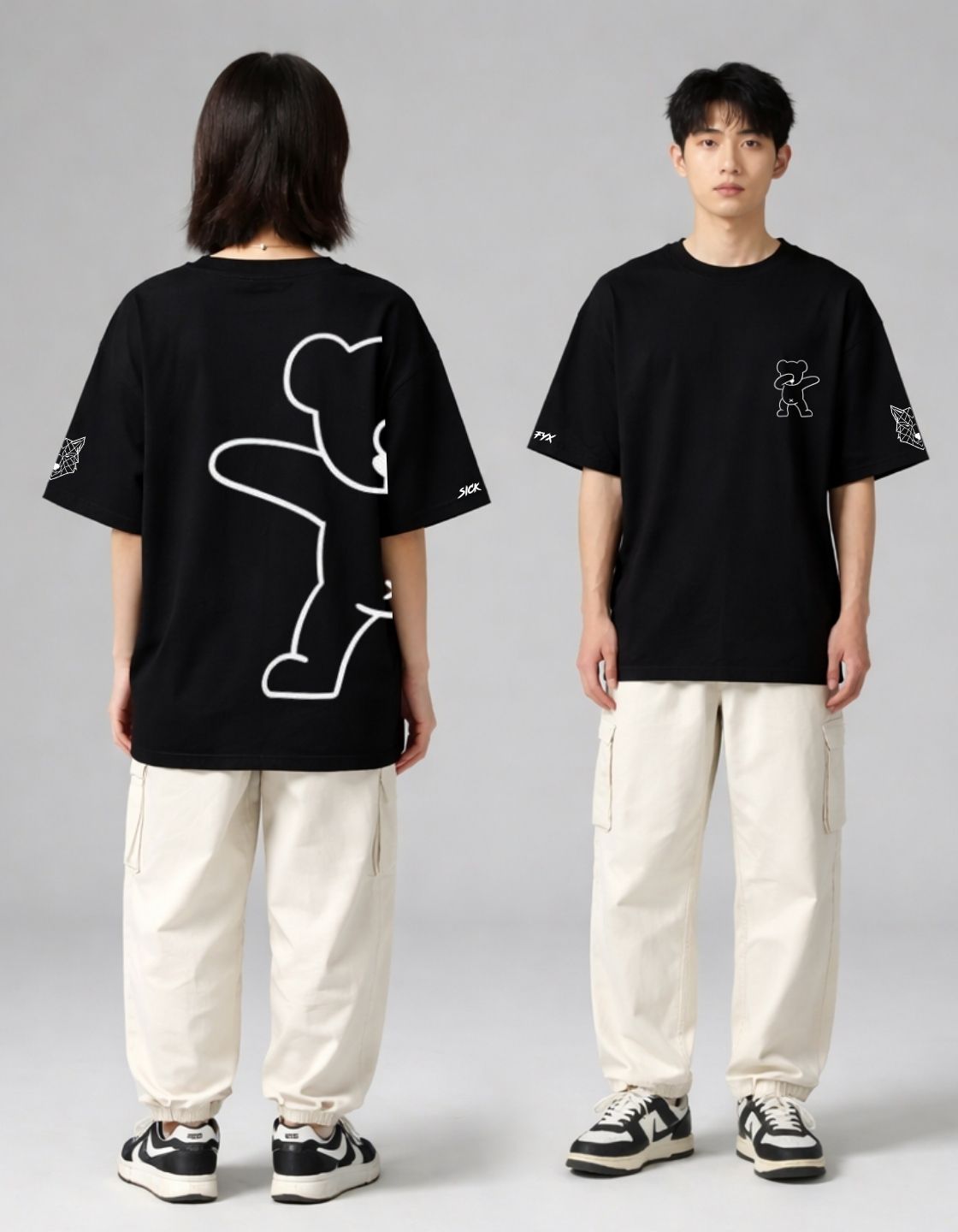 Teddy Thizz Face Oversized Fit T-Shirt Secondary image