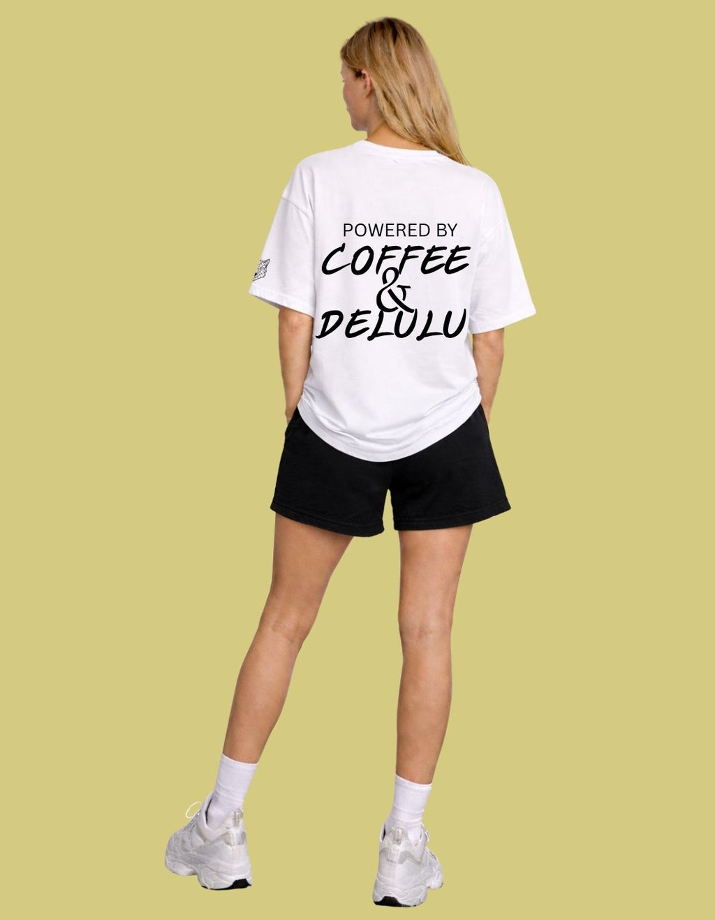 Coffee Delulu Oversized Fit T-Shirt
