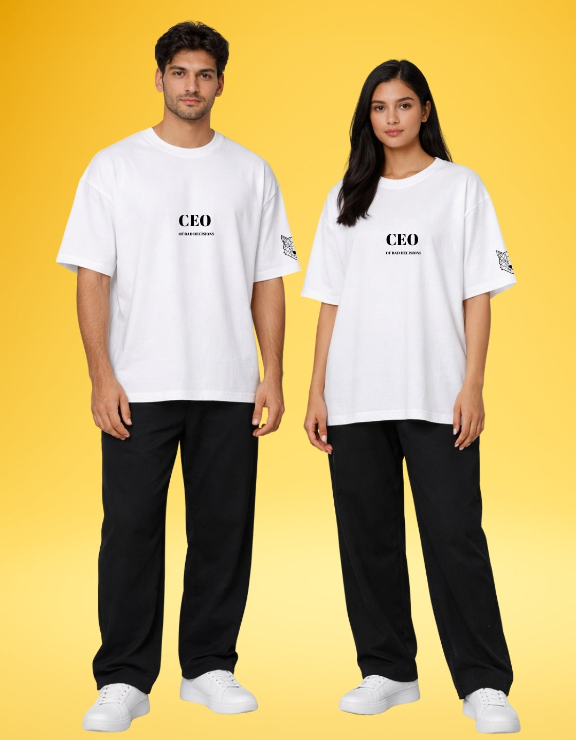 CEO of Chaos Oversized Fit T-Shirt Secondary image