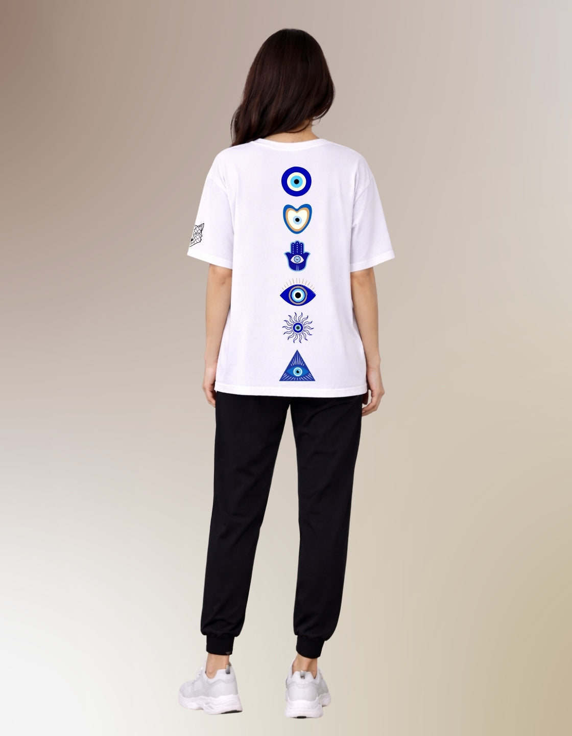 Eye Chain Oversized Fit T-Shirt Secondary image