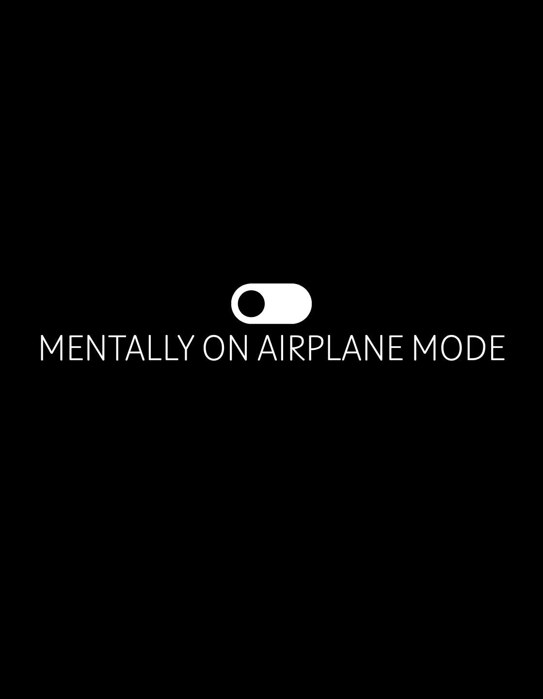Airplane Mindset Oversized Fit T-Shirt Secondary image