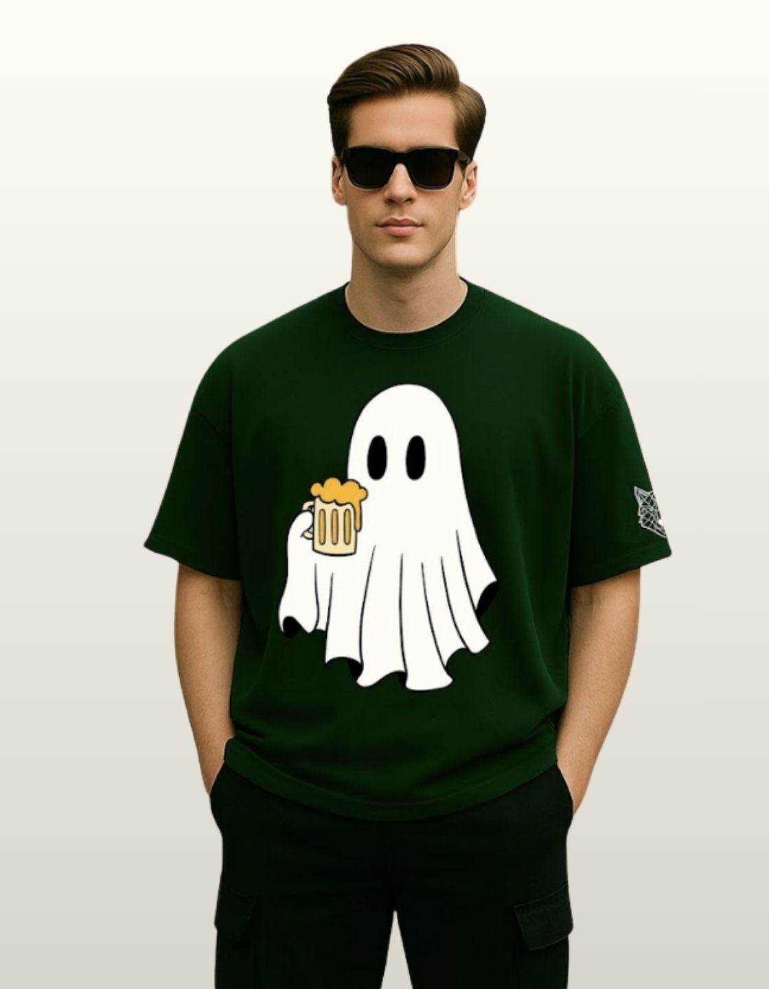 Booze Cruise Oversized Fit T-Shirt Secondary image