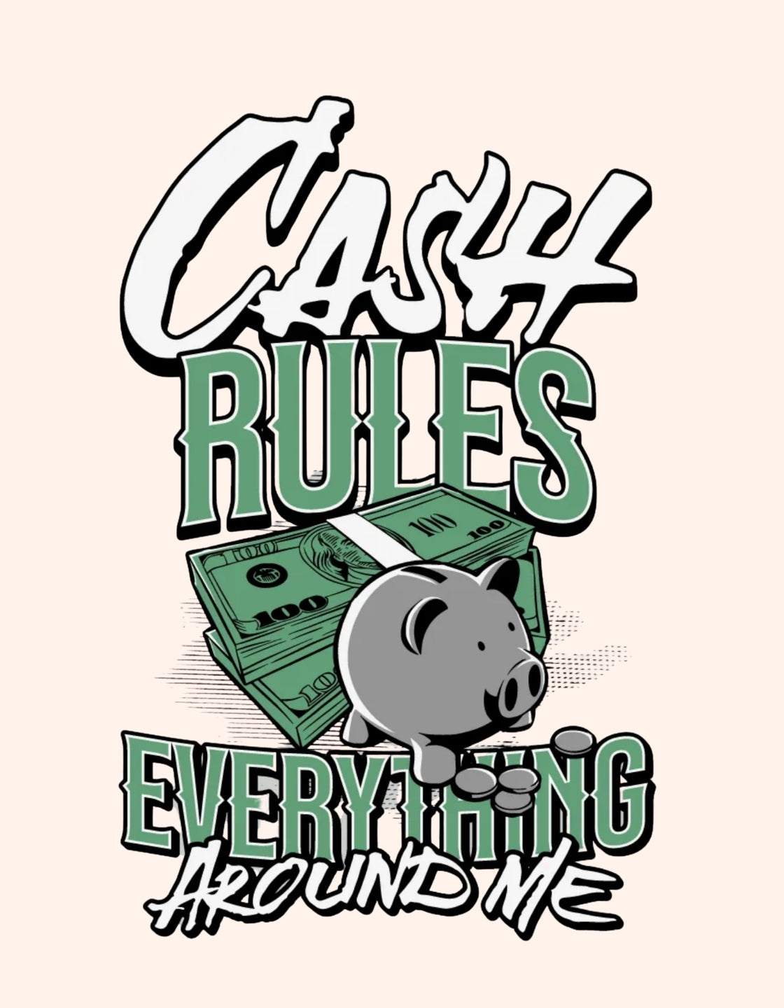 Cash Rules Regular Fit T-Shirt