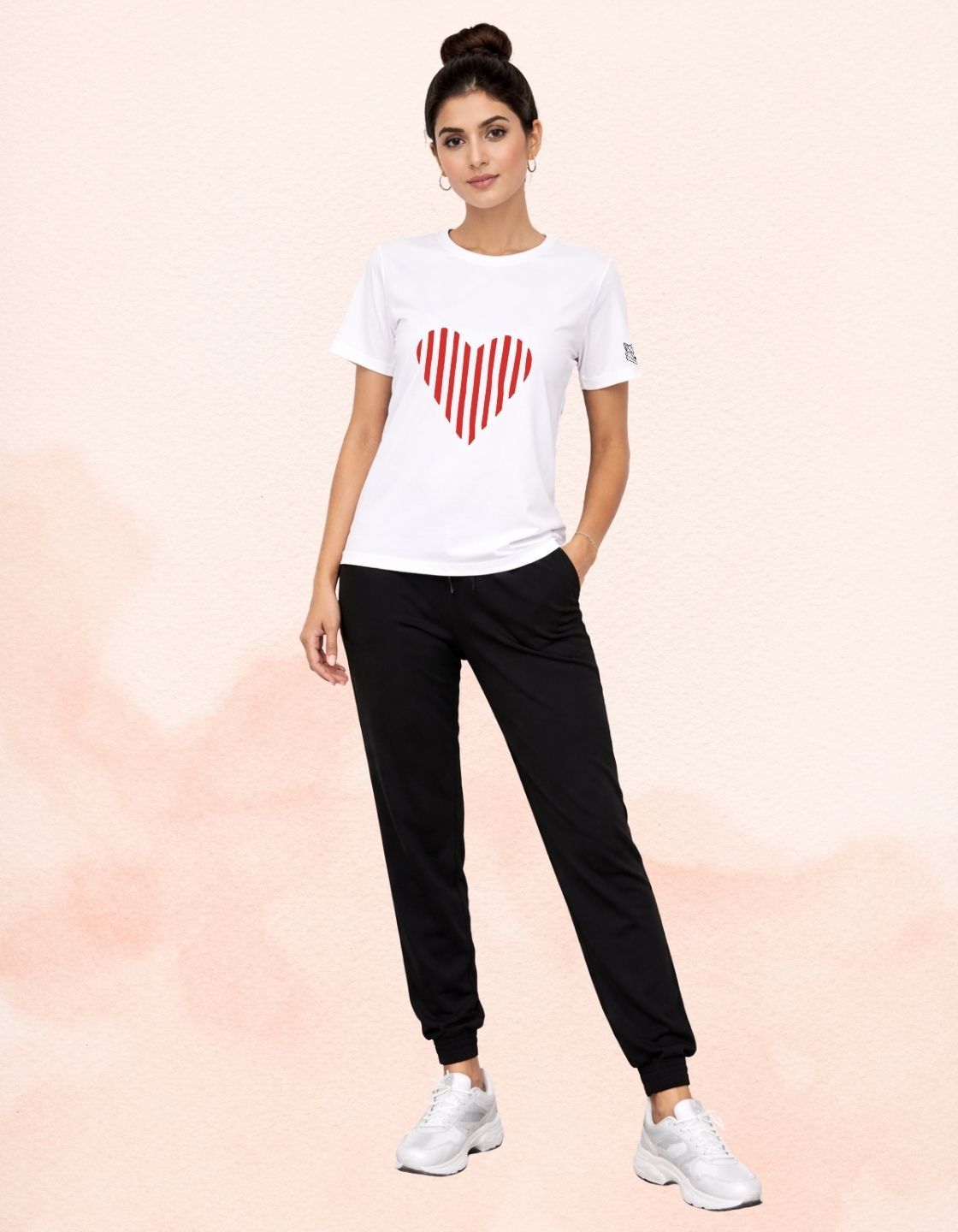 Striped Heartbreak Regular Fit T-Shirt Secondary image
