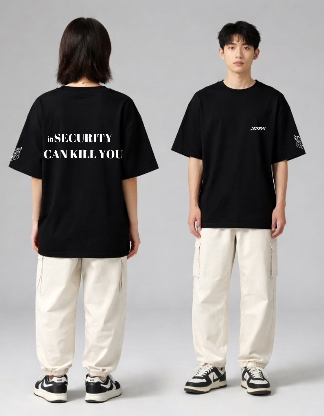 Insecurity Assassin Oversized Fit T-Shirt Secondary image