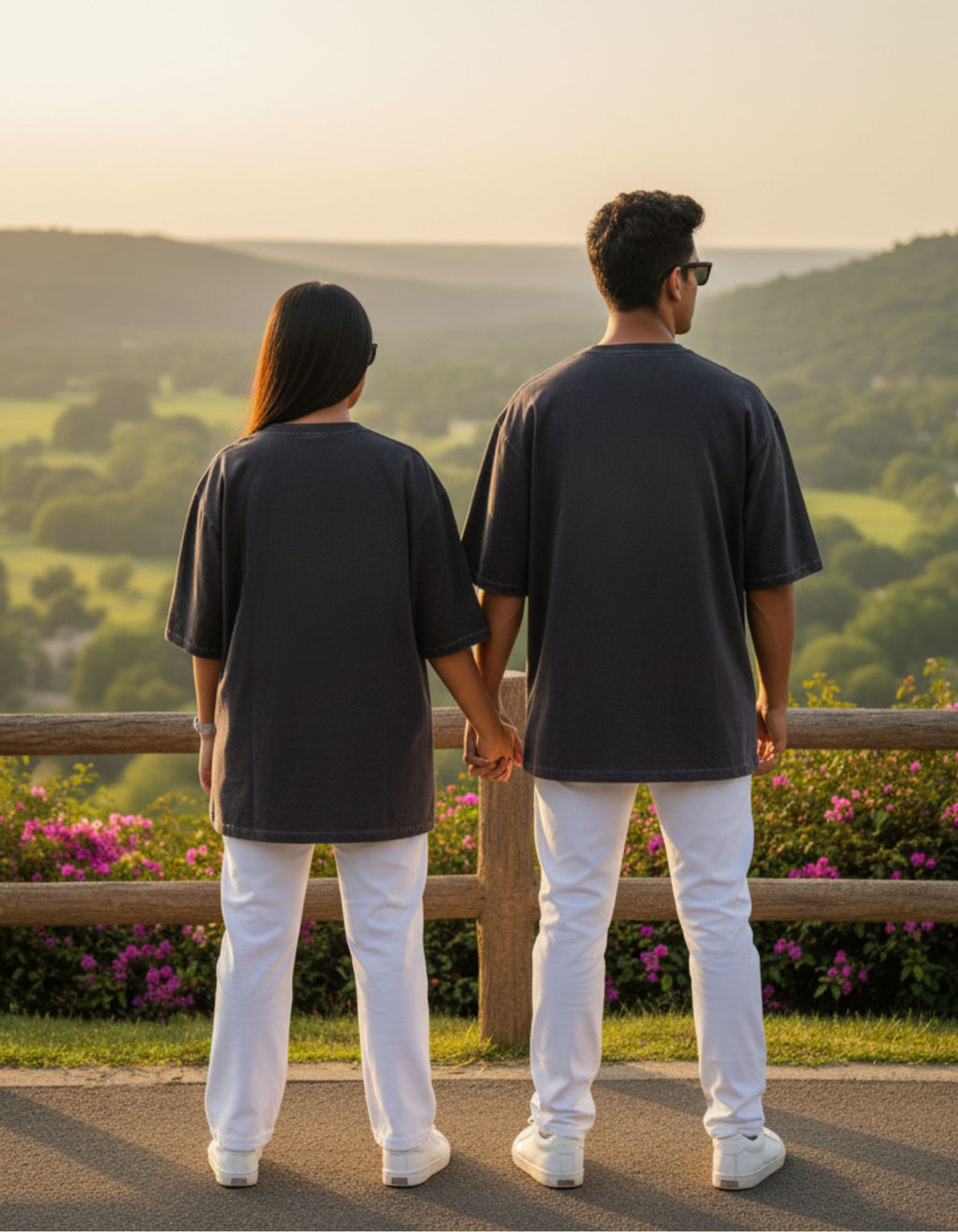 Lone Alpha II Midnight Prowl Oversized Fit T-Shirt