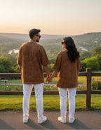 Lone Alpha III Alpha Rust Oversized Fit T-Shirt