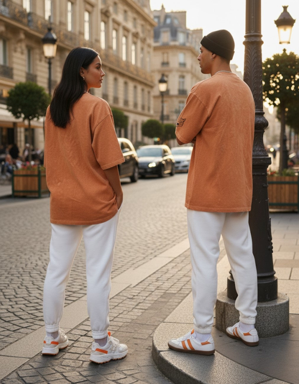 Acid Cast Burnt Serena Oversized Fit T-Shirt
