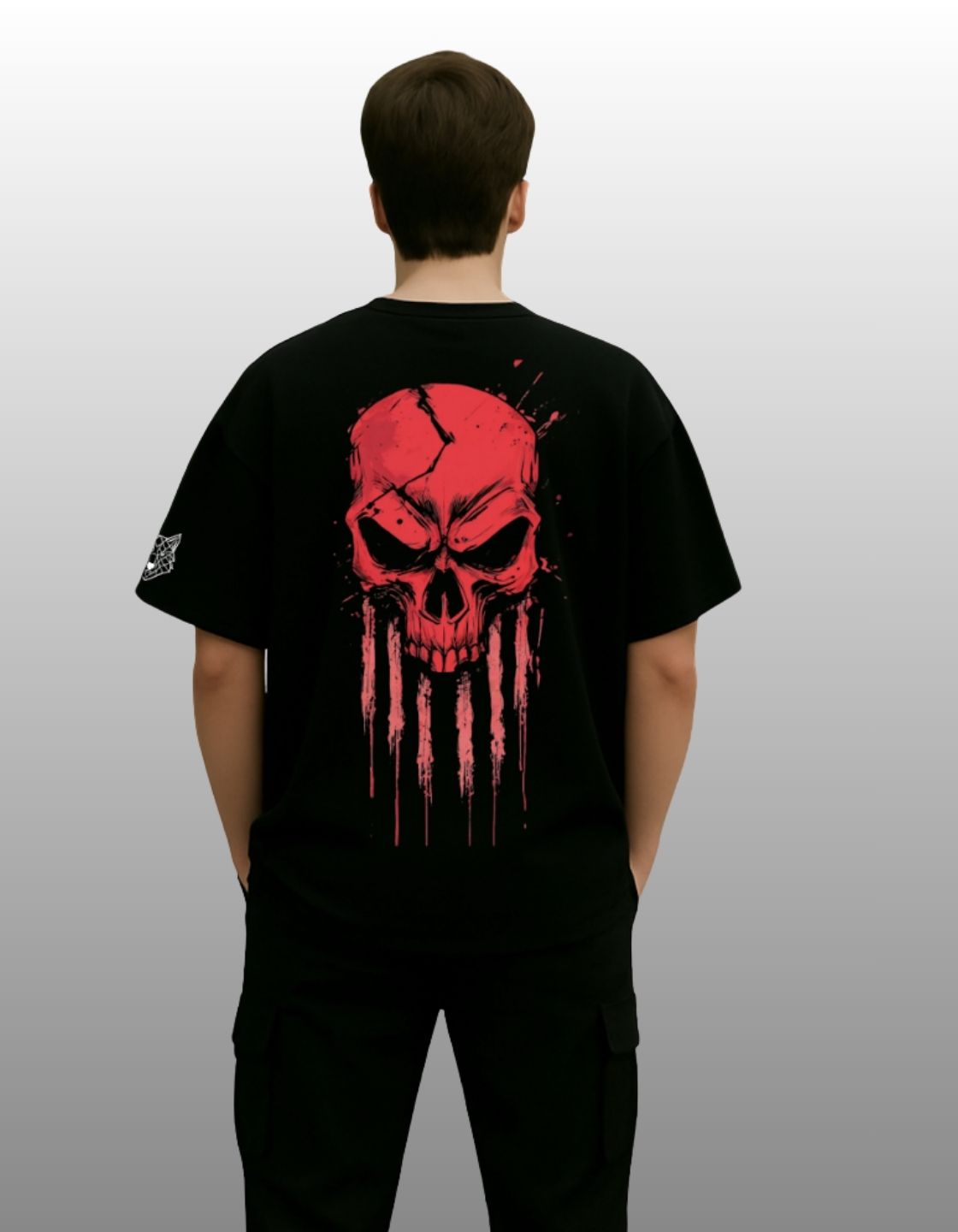 Red Reaper Oversized Fit T-Shirt Secondary image