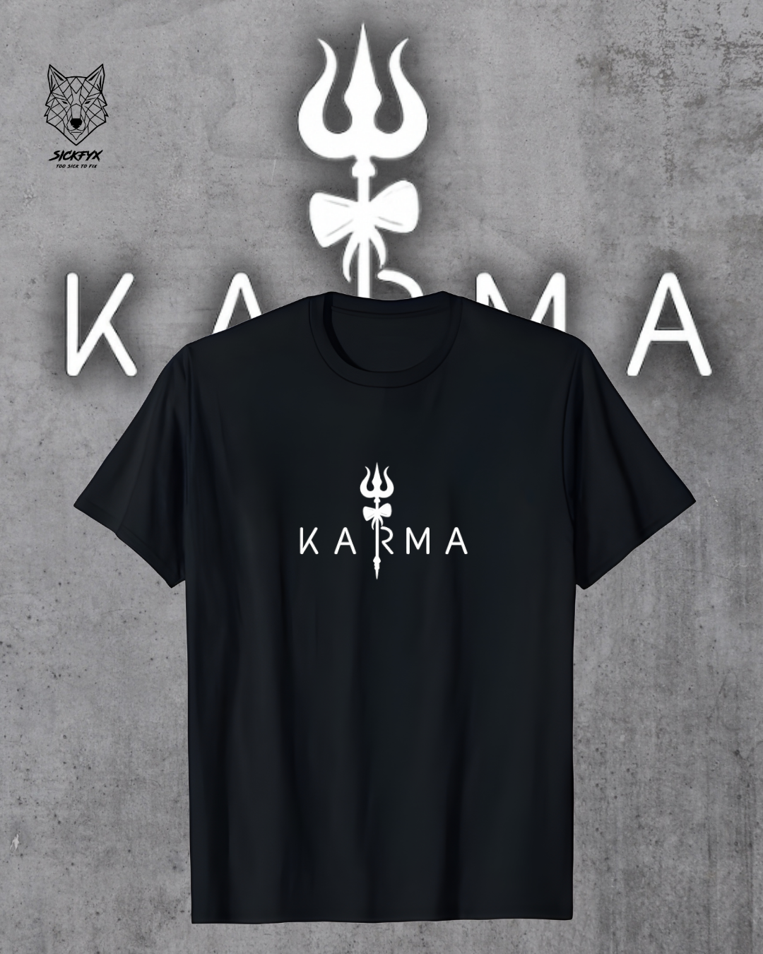 Shiva Karma Oversized Fit T-Shirt Secondary image
