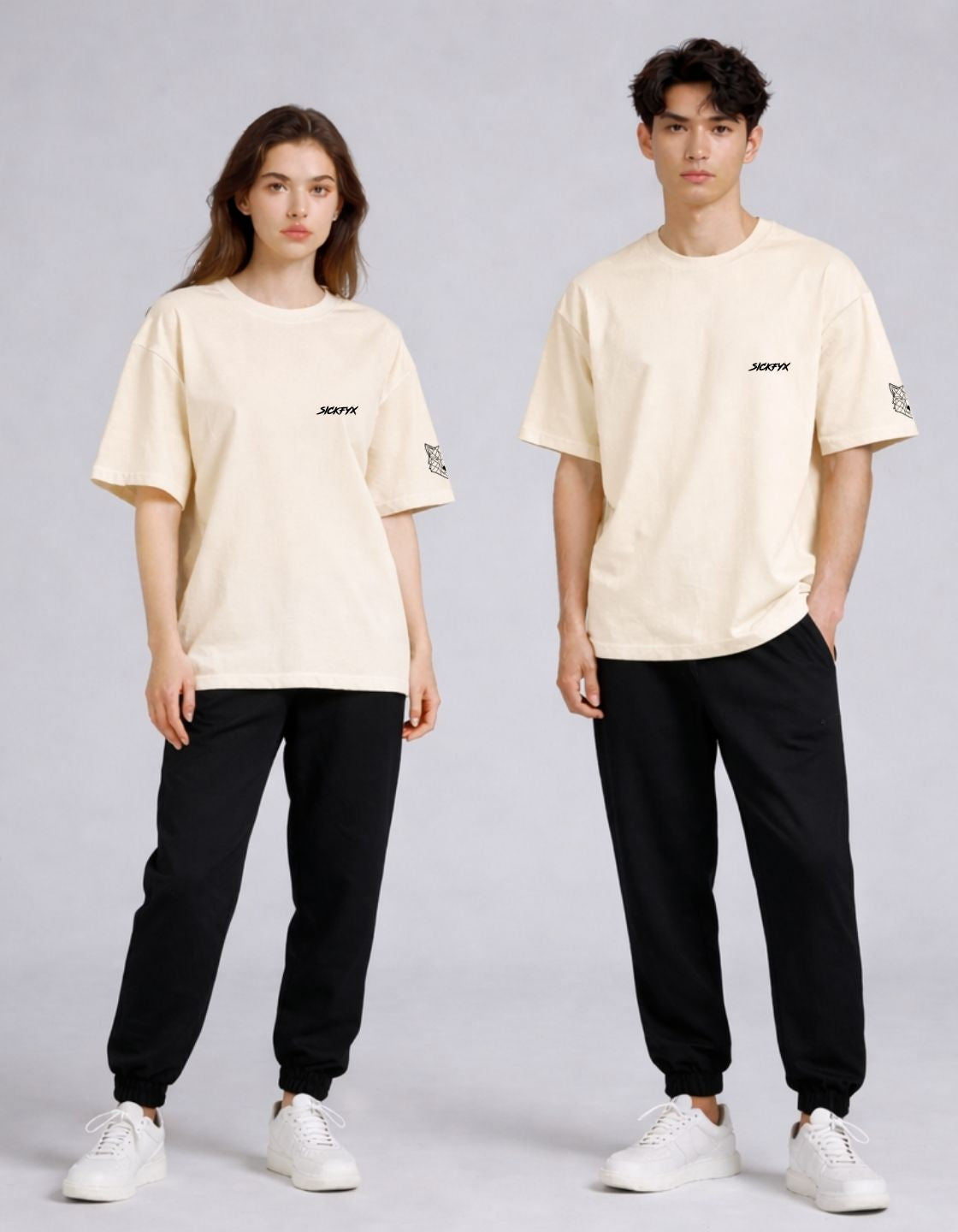 Botanic Drift Oversized Fit T-Shirt