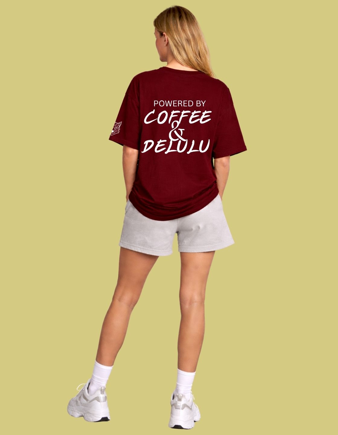 Coffee Delulu Oversized Fit T-Shirt