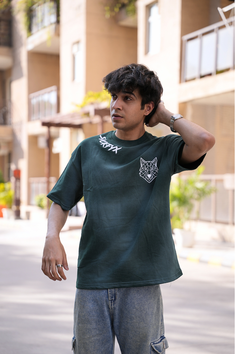 Lone Alpha I Forest Phantom Oversized Fit T-Shirt Secondary image