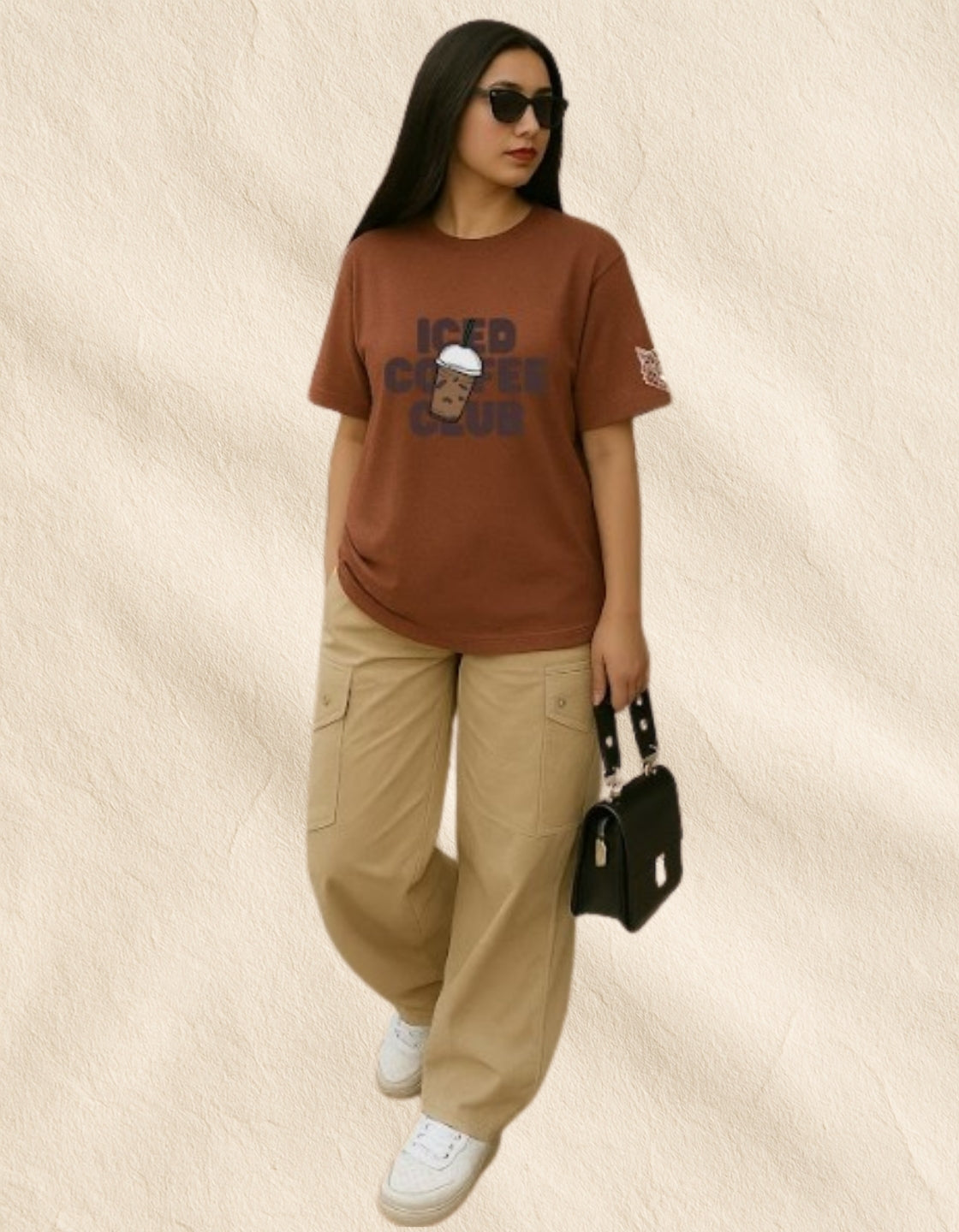 Iced Coffee Club Oversized Fit T-Shirt Secondary image