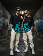 Flame II Electric Ember Oversized Fit T-Shirt