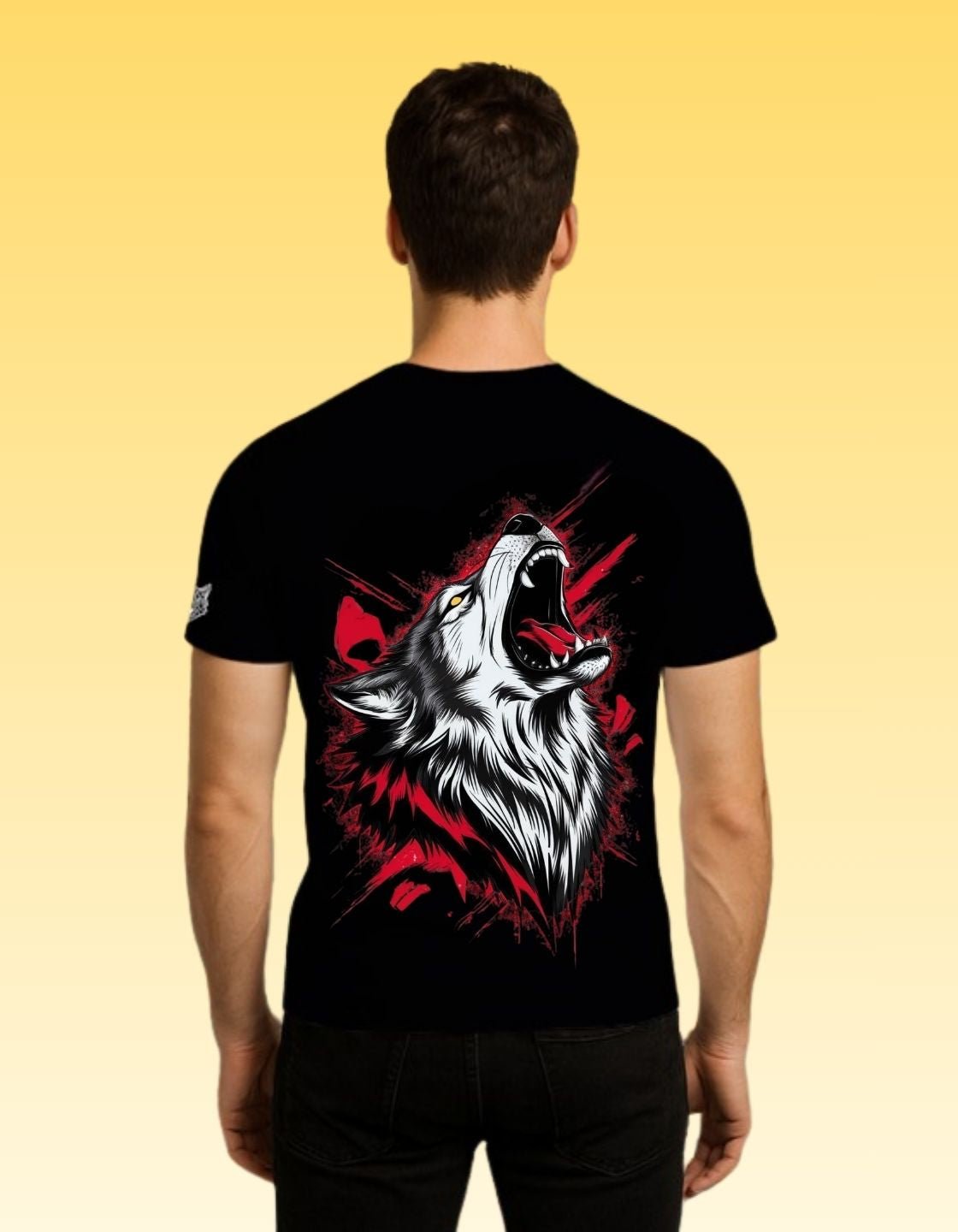 Alpha Howl Men Regular Fit T-Shirt Secondary image