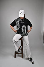Contour Geist I Eclipse Ivory Oversized Fit T-Shirt