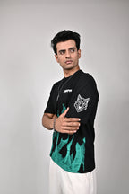 Flame II Electric Ember Oversized Fit T-Shirt
