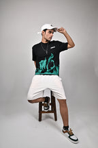 Flame II Electric Ember Oversized Fit T-Shirt
