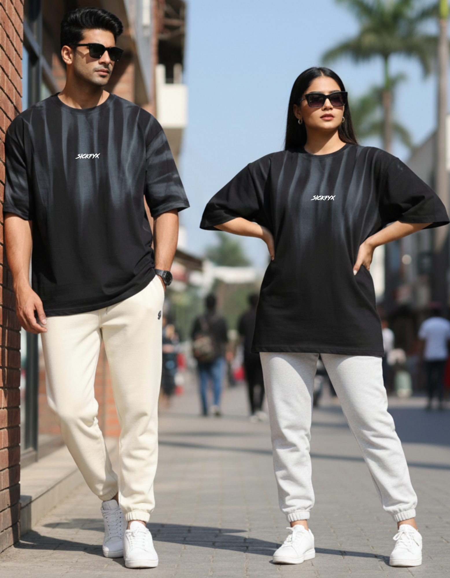 Fade Frenzy Phantom Fade Oversized Fit T-Shirt