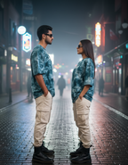 Chaos Wave II Tidal Smoke Oversized Fit T-Shirt