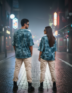 Chaos Wave II Tidal Smoke Oversized Fit T-Shirt