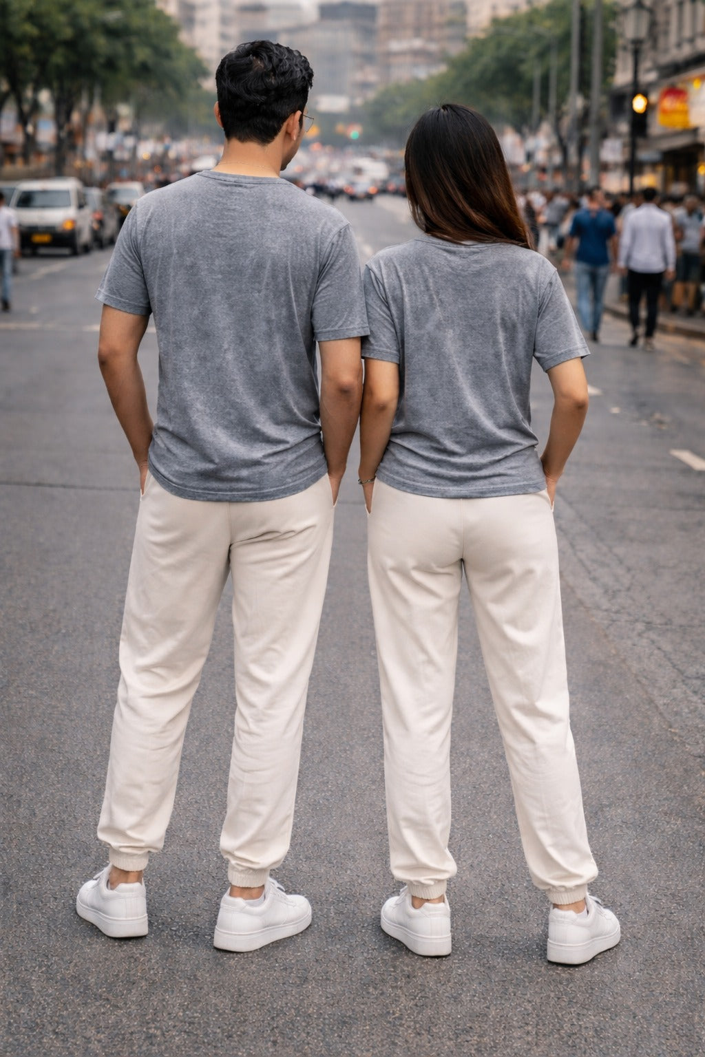 Terryze IV Fog Ash Acid Wash Oversized Fit T-Shirt Secondary image