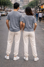 Terryze IV Fog Ash Acid Wash Oversized Fit T-Shirt